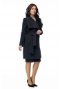 Женское пальто из текстиля с воротником 8003012