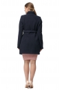 Женское пальто из текстиля с воротником 8012421-3