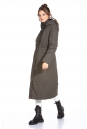 Женское пальто из текстиля с капюшоном 8022577-4
